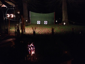 Kasteelschutters Huurling.nu Longbowman Compagnie van Brederode Handboogschieten Workshops Evenement Heemskerk Middeleeuwen Verlichte schietbaan